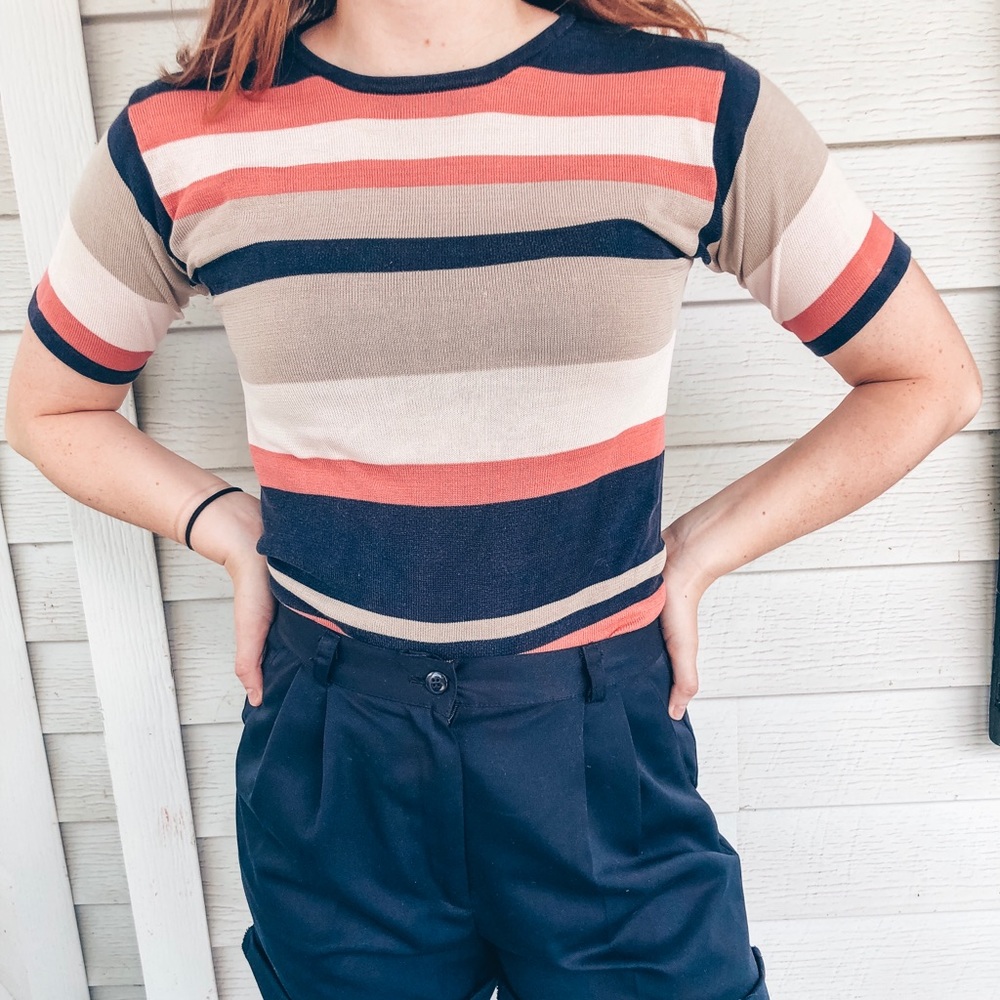 Striped Short Sleeve